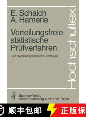 【3-4周达】Verteilungsfreie statistische Prüfverfahren : Eine anwendungsorientierte Darstellung [9783540137764]