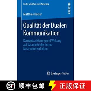 Qualität 9783658123857 markenkonforme... und 4周达 Wirkung Dualen der das Kommunikation auf Konzeptualisierung