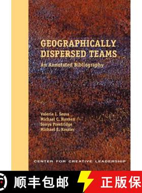 【3-4周达】Geographically Dispersed Teams: An Annotated Bibliography [9781882197545]