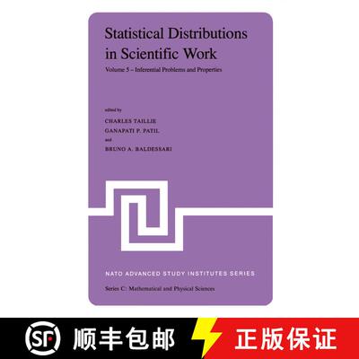 【3-4周达】精装 Statistical Distributions in Scientific Work: - Models, Structures, and Characterizat... [9789027713339]