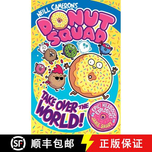 【3-4周达】Donut Squad: Take Over the World! (a Phoenix Comic Book) - shortlisted for the Waterstones... [9781788453400]