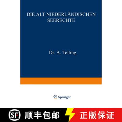 【3-4周达】Die Alt-Niederländischen Seerechte [9789401183406]