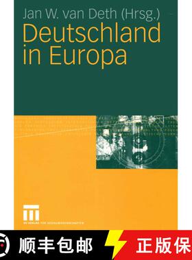【3-4周达】Deutschland in Europa: Ergebnisse des European Social Survey 2002–2003 [9783531143453]