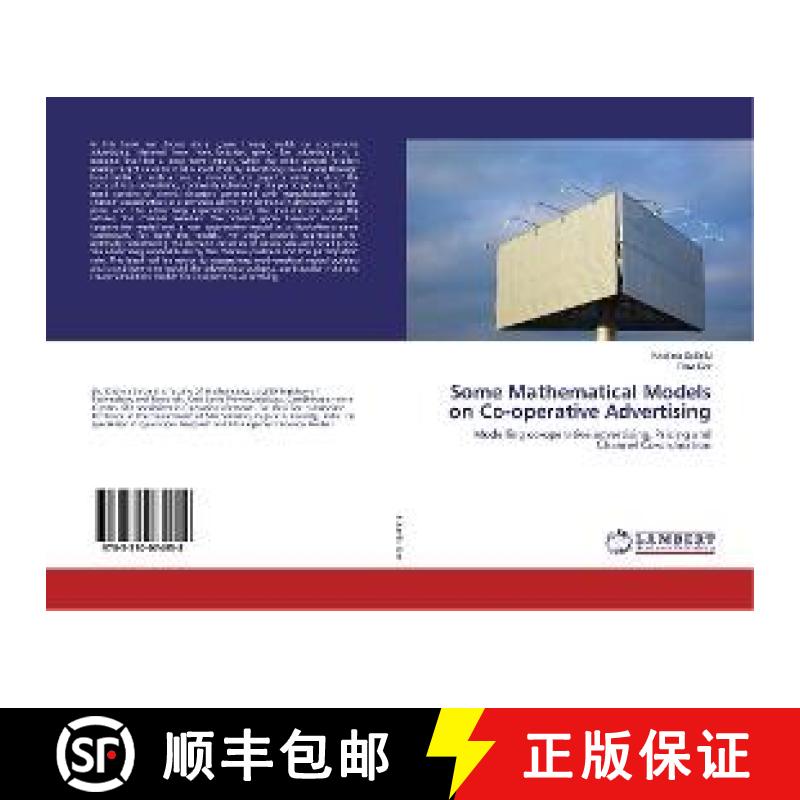 预订 Some Mathematical Models on Co-operative Advertising [9783330074958]
