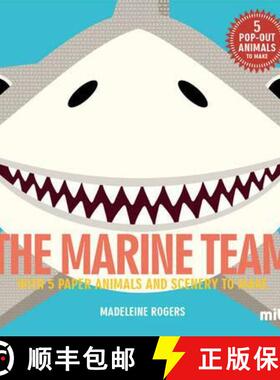 【3-4周达】Mibo: The Marine Team: With 5 Paper Animals and Scenery to Make [9781908985422]