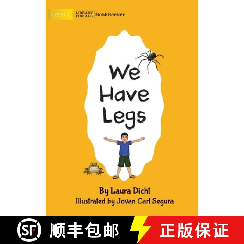 【3-4周达】We Have Legs [9781922827616]