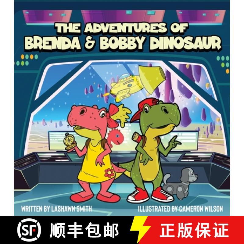 【3-4周达】The Adventures of Brenda & Bobby Dinosaur [9781088083697]