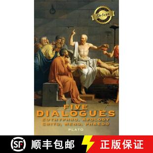 【3-4周达】Plato: Five Dialogues: Euthyphro, Apology, Crito, Meno, Phaedo (Deluxe Library Binding) [9781774764664]