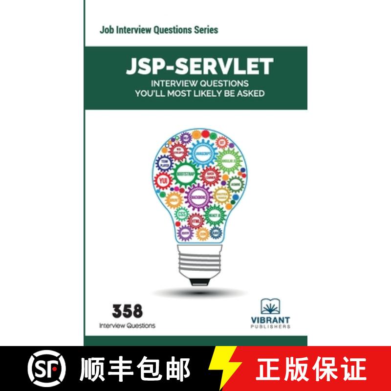【3-4周达】JSP-Servlet: Interview Questions You'll Most Likely Be Asked [9781946383105]