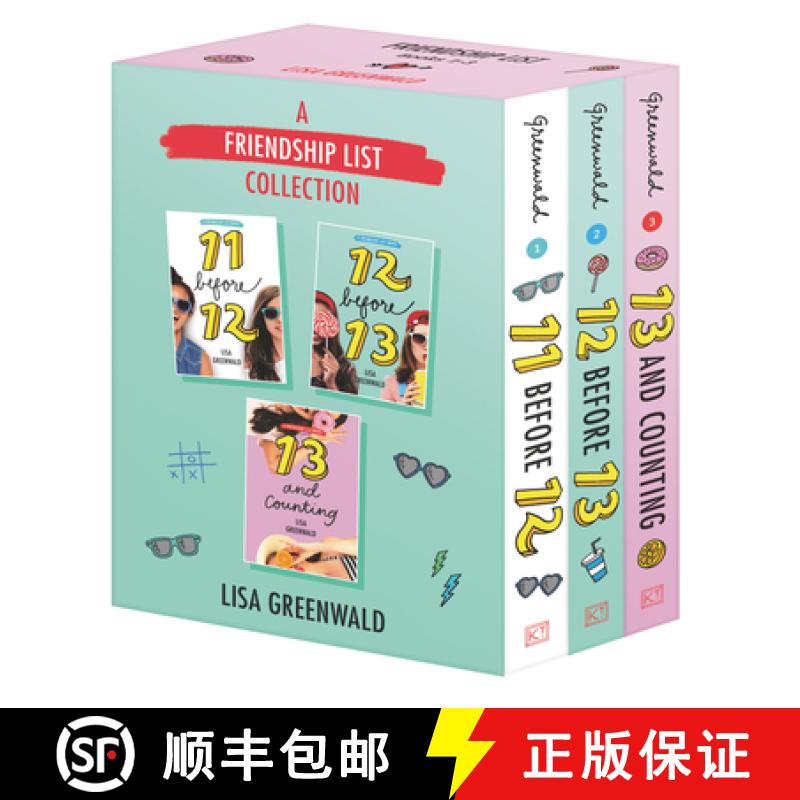【3-4周达】A Friendship List Collection 3-Book Box Set: 11 Before 12, 12 Before 13, 13 and Counting [9780062983909]