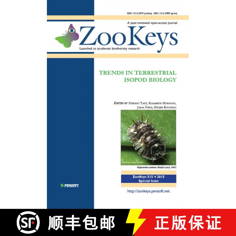 预订 ZooKeys 515: Trends in Terrestrial Isopod Biology [9789546427847]