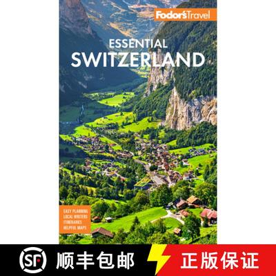 【3-4周达】Fodor's Essential Switzerland [9781640973527]