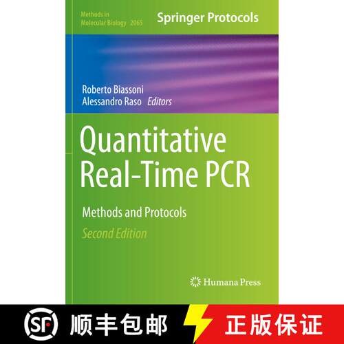 【3-4周达】Quantitative Real-Time PCR: Methods and Protocols (Second Edition 2020) [9781493998357]