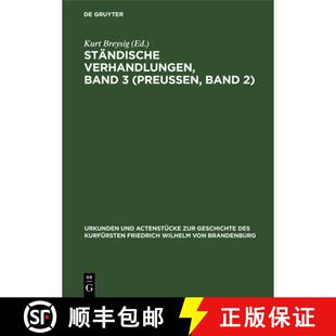Ständische Verhandlungen Band 4周达 Preußen 9783112331170