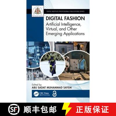 【3-4周达】精装 Digital Fashion: Artificial Intelligence, Virtual, and Other Emerging Applications [9781032976167]