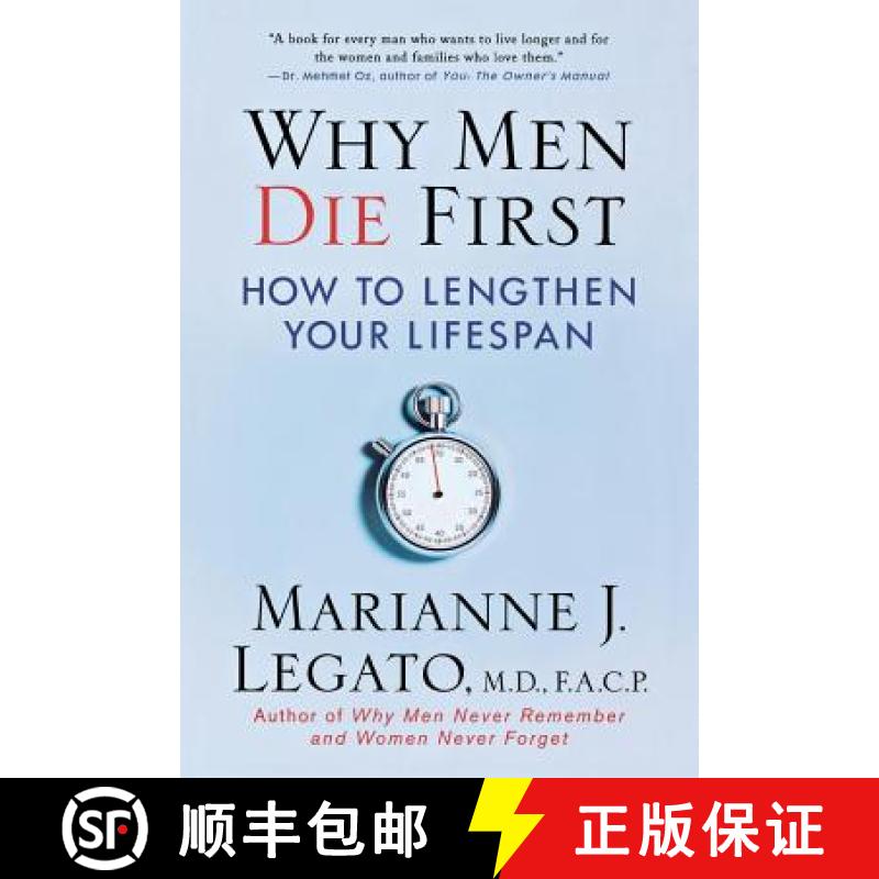 【3-4周达】Why Men Die First: How to Lengthen Your Lifespan [9780230614352]
