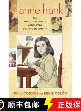 【3-4周达】Anne Frank: The Anne Frank House Authorized Graphic Biography [9780809026852]