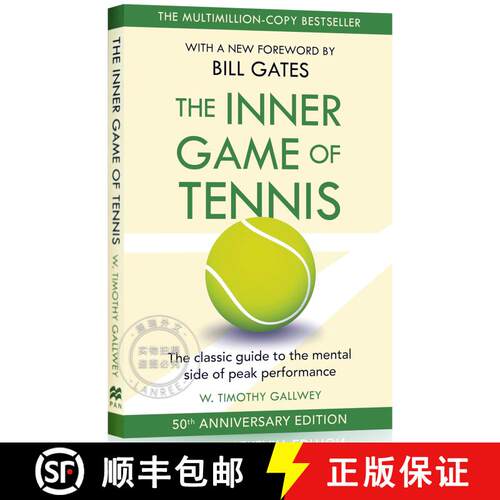 【3-4周达】身心合一的奇迹力量 英版50周年纪念版 The Inner Game of Tennis : The classic guide to the me... [9781035047925]