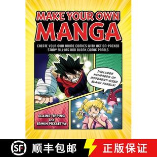 Fill Story and Own Anime with Create Packed Manga 9781507216514 Bl... Make 4周达 Action Your Ins Comics