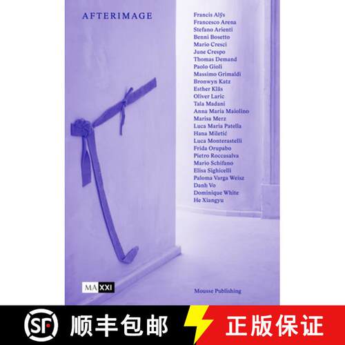 【3-4周达】精装 Afterimage [9788867495771]