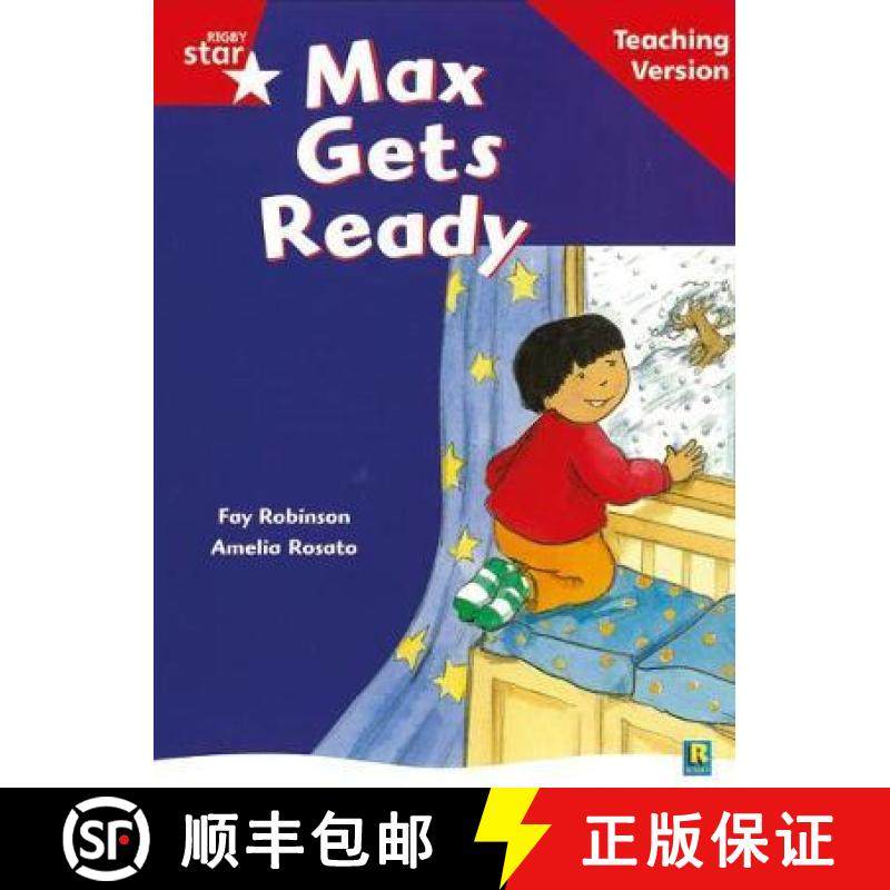 【3-4周达】Rigby Star Guided Reading Red Level: Max Gets Ready Teaching Version [9780433048558]