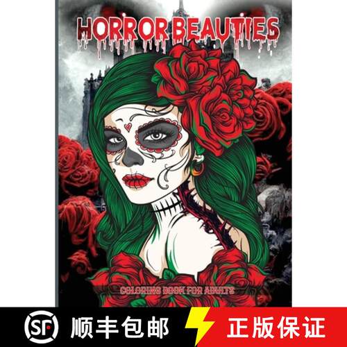 【3-4周达】Horror Activity Book for Adults: Horror Activities for Adults, Fun Book for Adults, Relaxa... [9780059506975]