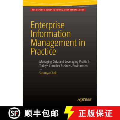 【3-4周达】Enterprise Information Management in Practice : Managing Data and Leveraging Profits in To... [9781484212196]