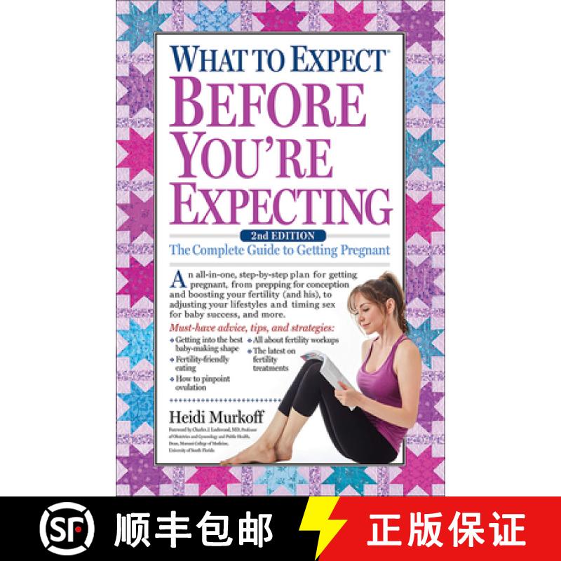 【3-4周达】What to Expect Before You're Expecting: The Complete Guide to Getting Pregnant [9780606404747]