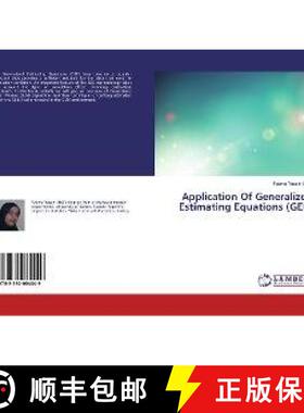 预订 Application Of Generalized Estimating Equations (GEE) [9783330084049]