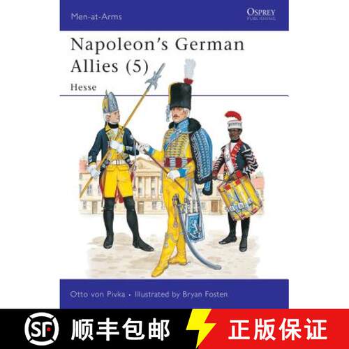 【3-4周达】Napoleon's German Allies: - Hessen-Darmstadt and Hessen-Kassel [9780850454314]