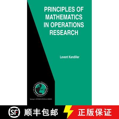 【3-4周达】Principles of Mathematics in Operations Research [9781441942500]