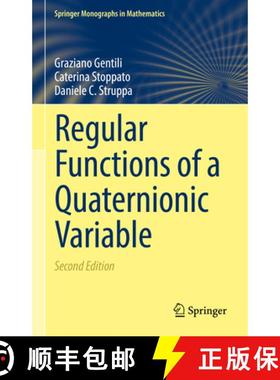 【3-4周达】Regular Functions of a Quaternionic Variable [9783031075308]