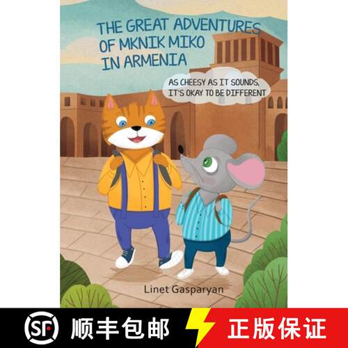 【3-4周达】精装 The Great Adventures of Mknik Miko in Armenia: As Cheesy as It Sounds, It's Okay to B... [9798988904915]