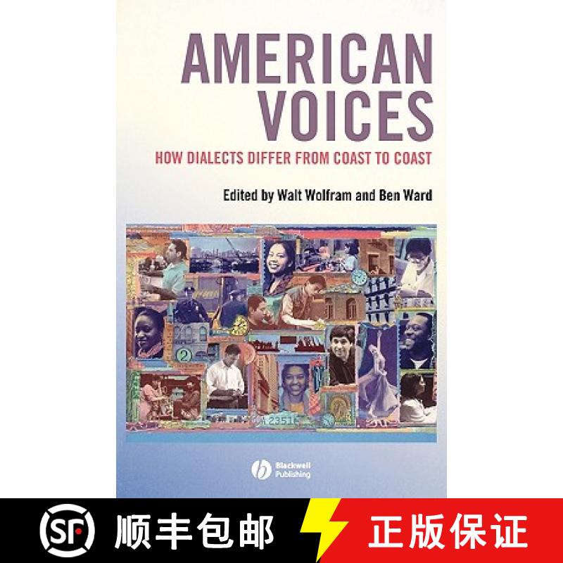 【3-4周达】American Voices - How Dialects Differ From Coast To Coast [Wiley语言和语言学] [9781405121095]