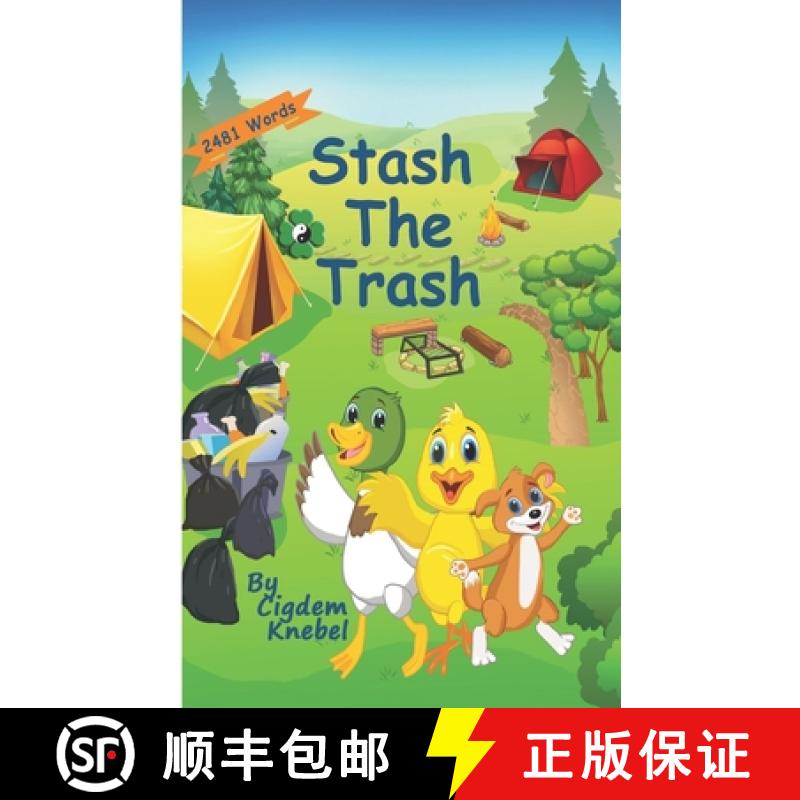 【3-4周达】Stash The Trash: Early Decodable Book [9781970146073]