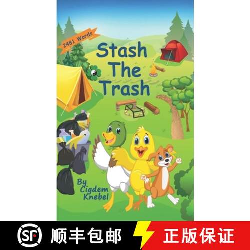 预订 Stash The Trash: Early Decodable Book [9781970146073]