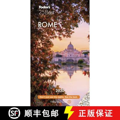 【3-4周达】Fodor's Rome 25 Best 2020 [9781640972216]