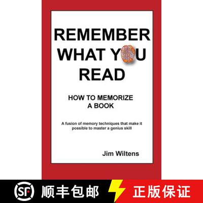 【3-4周达】Remember What You Read: How to Memorize a Book [9780938525127]