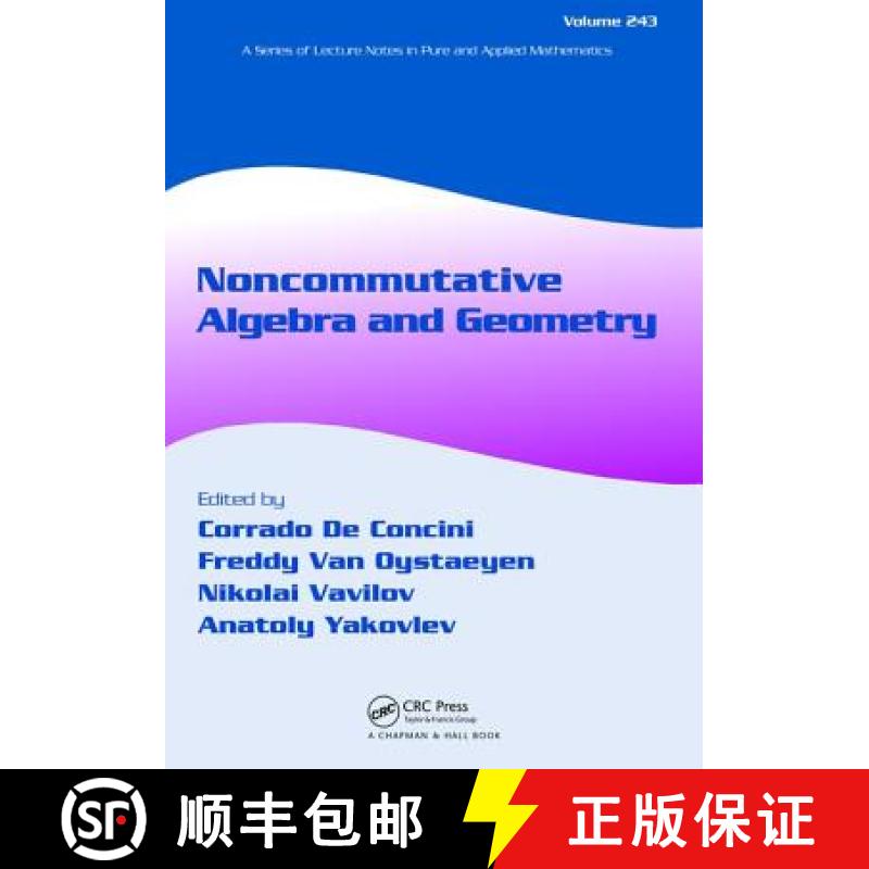 【4周达】Noncommutative Algebra and Geometry [9781138402119]