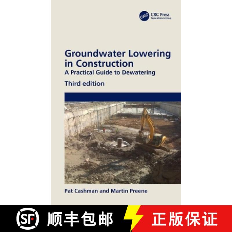 【3-4周达】Groundwater Lowering in Construction: A Practical Guide to Dewatering [9780367504748]