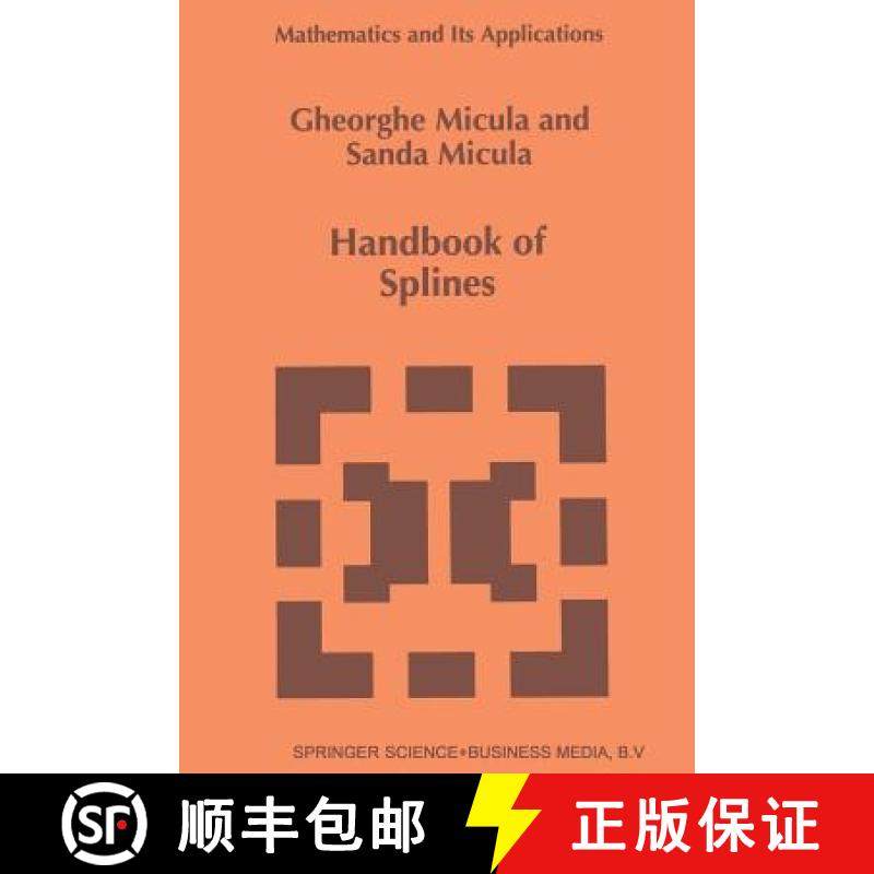 【3-4周达】Handbook of Splines [9789401062442]