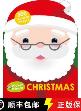 【3-4周达】Sticker Friends: Christmas: Over 300 Reusable Stickers [9780312520502]