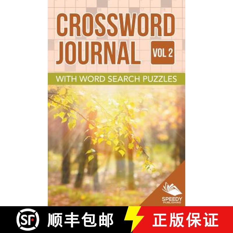 【2-3周达】Crossword Journal Vol 2 with Word Search Puzzles [9781682801697]