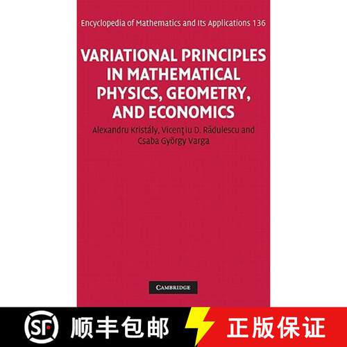 【3-4周达】精装 Variational Principles in Mathematical Physics, Geometry, and Economics: Qualitative ... [9780521117821]