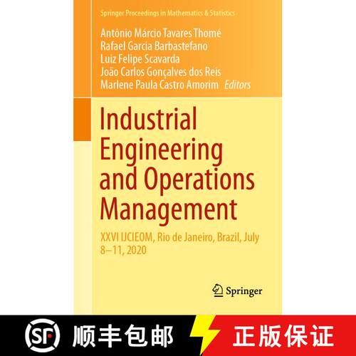 【3-4周达】精装 Industrial Engineering and Operations Management : XXVI IJCIEOM, Rio de Janeiro, Braz... [9783030569198]