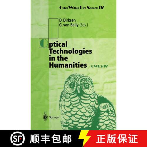 【3-4周达】Optical Technologies in the Humanities: Selected Contributions of the International Confer... [9783642645952]