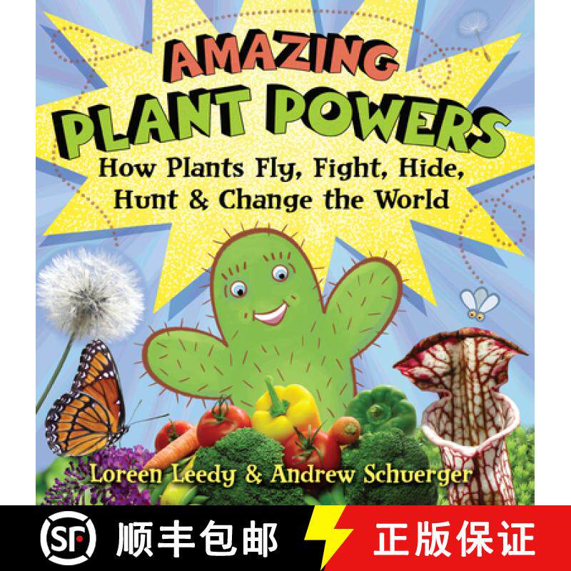 【3-4周达】Amazing Plant Powers: How Plants Fly, Fight, Hide, Hunt, and Change the World [9780823440474]