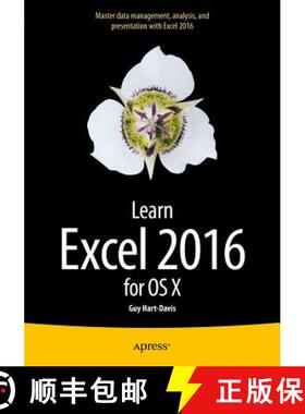 【3-4周达】Learn Excel 2016 for OS X (1st ed.) [9781484210208]