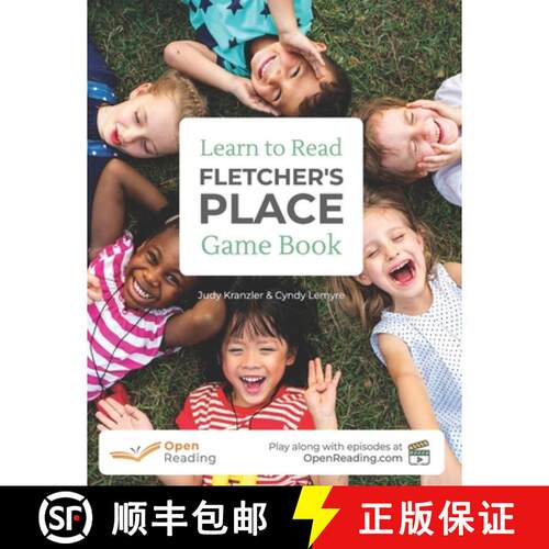 【3-4周达】Fletcher's Place, Learn to Read Game Book: Play based learn-to-read program for all beginn... [9781934652992]