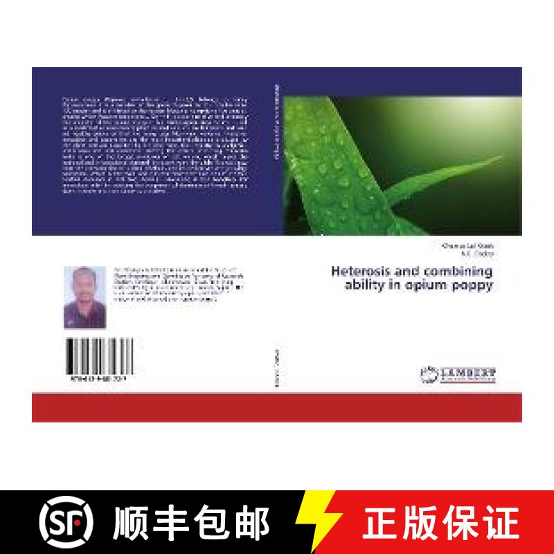 预订 Heterosis and combining ability in opium poppy [9786139881727]